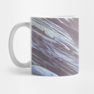 Blue Grey Mountains Oil Effects 1 Mug